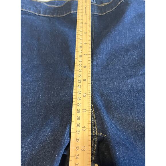 GAP Denim Women's Jeans Sculpt True Skinny High Rise Side Zip Blue 40x27 / 35R - Picture 9 of 12